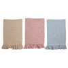 Ruffled Cotton Tea Towel