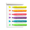 Heart Pops Neon Highlighters - Set of 6