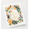 Menagerie Baby Card