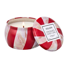  Crushed Candy Cane Mini Tin Candle