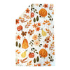 Pumpkin Spice: Double-Sided Hand Towel