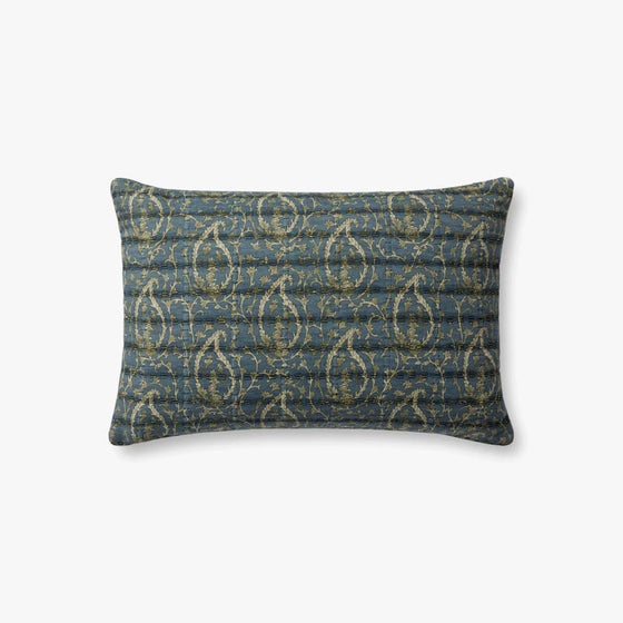 Blue / Green Jean Stoffer Pillow