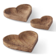  Wood Heart Trays