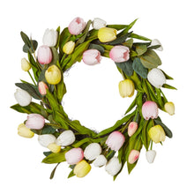  Colorful Tulip Wreath