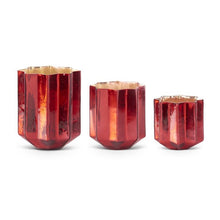  Speckled Mercury Glass Star Vase