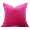 Como Magenta Velvet Pillow