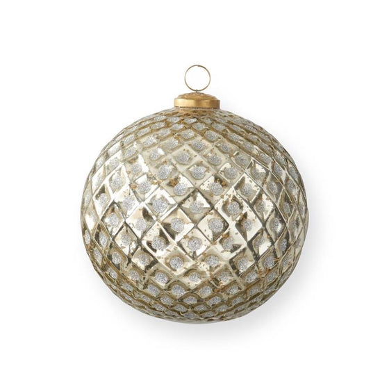 Glass Diamond Ornament