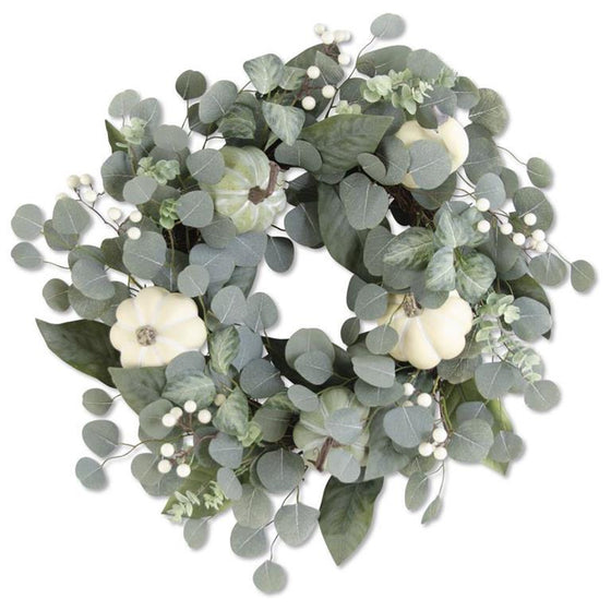 Pumpkin Eucalyptus Wreath
