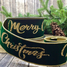  Merry Christmas Velvet Ribbon
