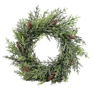 Glitter Pine/Pinecone Wreath