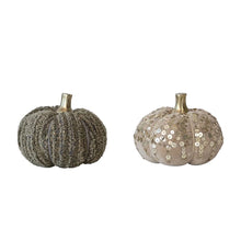  Cotton Velvet Sequin Pumpkin