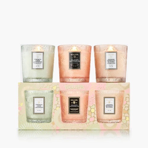 Voluspa Demi Candle Set