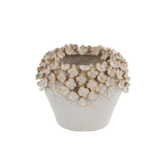 Stoneware Pot Cream/Beige