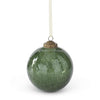 Mirrored Green Glass Ornament