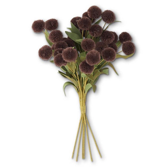 PomPom with Eva Leaves