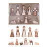 Resin Nativity - Wood Finish Boxed