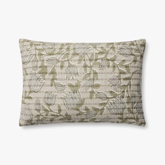 Natural Sage Jean Stoffer Pillow