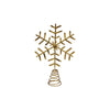 Metal Snowflake Tree Topper