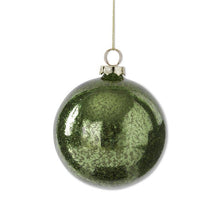  Green Glass Ornament