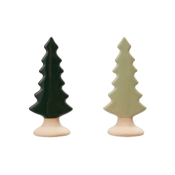 Stoneware Tree with Base