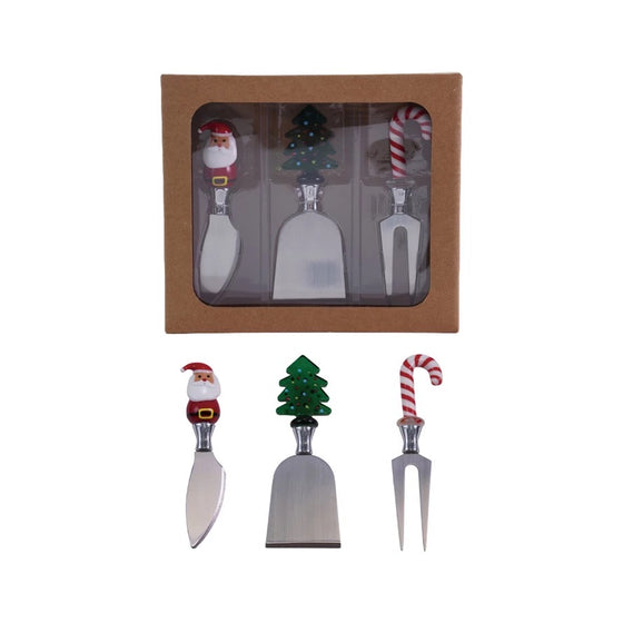 Cheese Knives Set Holiday