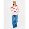 Sweatshirt with Sequin Pumpkins