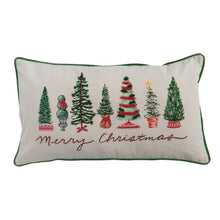  Lumbar Pillow Trees Merry Christmas
