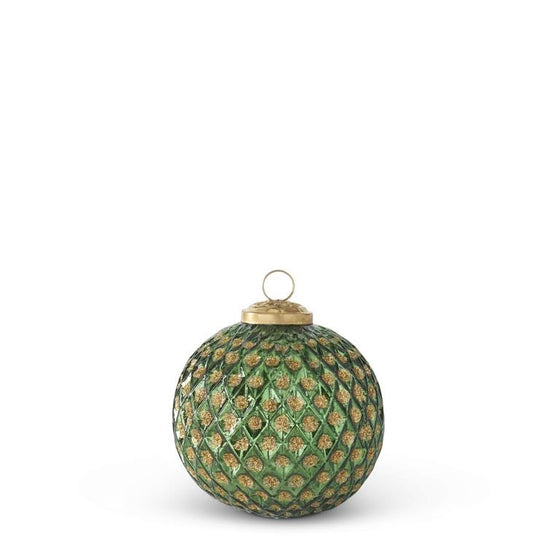 Glass Diamond Ornament