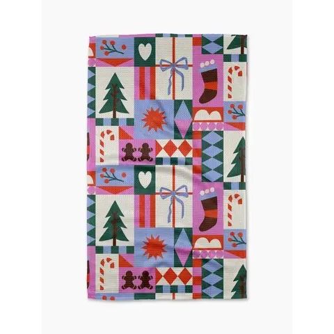 Geometry CHRISTMAS Towels