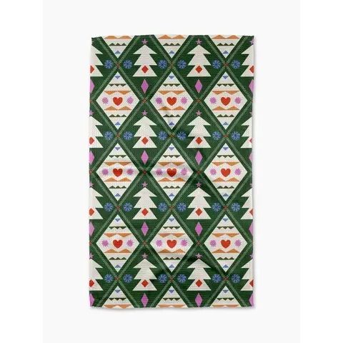Geometry CHRISTMAS Towels