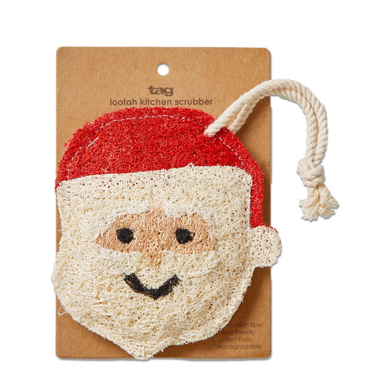 Holiday Loofah Scrubber