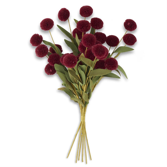 PomPom with Eva Leaves
