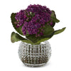 Kalanchoe Premade in Glass Vase