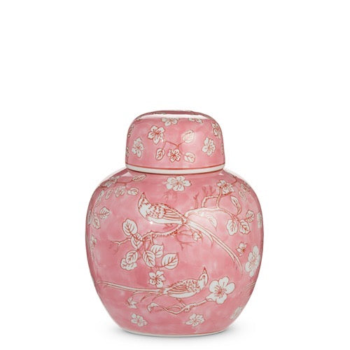 Pink Ginger Jar