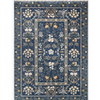 Rifle Paper Arabesque Navy Power-Loomed Rug