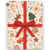 Rifle Paper Christmas Cookies Wrapping Sheets (x3)