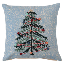  Embroidered Christmas Tree Pillow