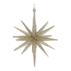 18 point glitter star ornament (6 inch)