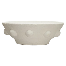  White Bowl with Dots