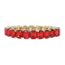  Etta small rectangle bracelet red