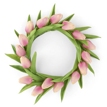  Mauve Tulip Candle Ring