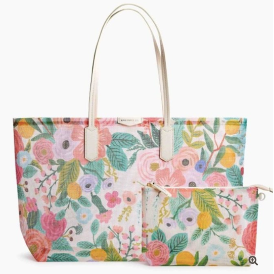 Garden Party Mesh Tote & Sunscreen Bag