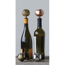  Metal Bottle Stopper with Jingle Bell