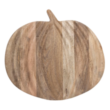  Mango Wood Pumpkin Shaped Cheese/Serving Board