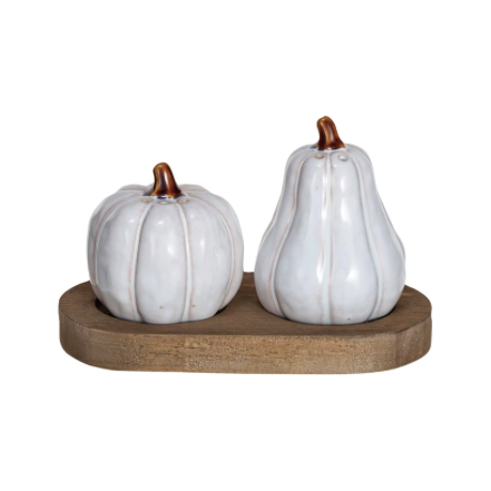 Pumpkin Salt & Pepper Shaker Set