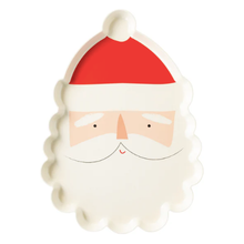  BELIEVE SANTA HEAD MELAMINE PLATTER