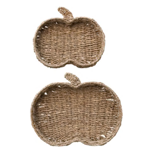  Seagrass Pumpkin Shaped Containers