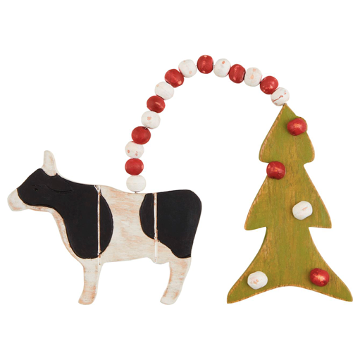 Double Farm Ornament