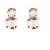 2 Round Stone Earrings