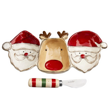  Santa Reindeer Triple Dip Set